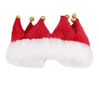 MAGICLULU Christmas Jingle Bells Collar for Dogs and Cats, Polyester Material, Comfortable Fit with Festive Sounds, for New Year's Parties and Pet Costume Events
