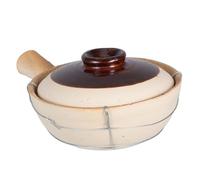MAGICLULU Clay Casserole Dish Warmer and Carrier Made of Sturdy Clay and Iron, Features Versatile Cooking Methods and Retains Original Flavour, for Travel and Family Gatherings