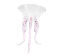 MAGICLULU Cocktail ES Stemless Glasses Set of 4 Octopus Cup Cheers to 40 Years Mushroom Cup Drinkware Fun Drinking Glasses