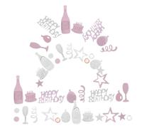 MAGICLULU Colorful Happy Birthday Confetti Table Scatter for Party Decorations Multipurpose Mix for Festive Shower Easy Cleanup Birthday Celebration Supplies