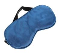 MAGICLULU Comfortable, Soft and Breathable Silk Sleeping Mask with Adjustable Strap Satin Eye Mask Sleep, Blue 3D Blackout Eyeshade for Men and Women for Home and Office Use