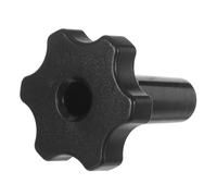 MAGICLULU Commercial Ice Cream Machine Replacement Screws M10 Star Knob Black Plastic 2.36in Handle Screw Improving Texture Consistency for Soft Serve Makers