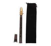 MAGICLULU Compact Instrument Amateur Woodwind Instrument Saxophone Soprano for Music Lovers Woodwind Coffee