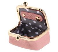 MAGICLULU Compact Travel Jewelry Box with Kiss Lock, Portable Pu and Polyester Ring and Earring Organizer, Multifunctional Storage for Home and On-the-go