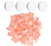 MAGICLULU Compressed Disposable Face Towels 100 Pieces Individually Wrapped Cotton Soft Facial Cleansing Cloths for Travel and Camping
