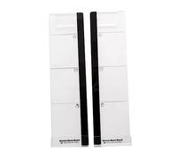 MAGICLULU Computer Memo Board Left Side Panel Message Holder Multifunctional Organizer for Office and Home Design for Easy Viewing