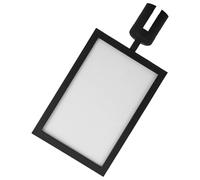 MAGICLULU Cordon Post Barrier Belt Double Sided Frame for Crowd Control for Airport Queues Made of Stainless Steel Sign Holder Stand Frame for Event Management