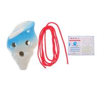 MAGICLULU Creative Conch Shaped 6-Hole Ceramic Ocarina for Beginners Portable Kids Musical Instrument with Unique Design and Easy Practice Gift for Wind Instrument Learners