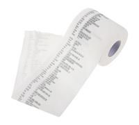 MAGICLULU Creative Learning Toilet Paper Roll Made from Wood Pulp with Funny Jokes and Inspirational Quotes, for Home Use a Holiday Present for Students and Learners