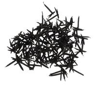 MAGICLULU Crows Claws Secure Attachment Realistic Plastic Black 100pcs Easy to Handle for Stuffed Animals and Crow for Halloween Decoration and School Projects