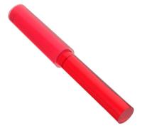 MAGICLULU Crystal Singing Bowl Mallet with Red Rubber O- Acrylic Meditation Bowl Striker Stick for Sturdy Percussion Instrument Accessory for Relaxation