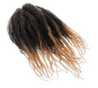 MAGICLULU Curly Braiding Hair Extension for Crochet Braids with Realistic Appearance and Chemical Fiber Material, Reusable Hair Extensions Suitable for Parties and Daily Life in Black