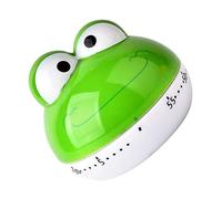 MAGICLULU Cute Frog Visual Timer for Boy Girl Multi-functional Study and Kitchen Countdown Tool Portable Design for Classroom and Cooking Tasks and Easy to Use