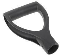 MAGICLULU D-Shaped Shovel Handle Replacement Grip for Garden Spade Fork, Black Plastic 3.2cm Inner Diameter, Sturdy Gardening Tool Handle for Digging and Soil Cultivation