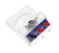 MAGICLULU Dc Analog Voltmeter for Physics Class Experiments and School Use, Plastic Mini Voltage Meter with Analog Display, Accurate Low Voltage Measurement Tool for Teachers and Students