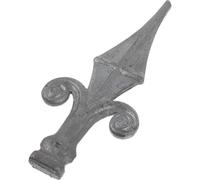 MAGICLULU Decorative Iron Fence Post Caps Sturdy Construction Aging Resistance Easy Installation Fence Post Cap Replacement Yard and Outdoor Use Beautiful Style Design
