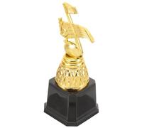 MAGICLULU Delicate Small Music Note Trophy Made of Lightweight Plastic with No Burr, Golden Colour for Party Game Prizes and Classroom Rewards