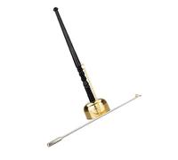 MAGICLULU Delicate Temple Yin Qing Bell Buddhist Percussion Instrument for Meditation Ceremony with Fine Craftsmanship and Smooth Edges and Decorative