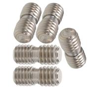 MAGICLULU Dent Puller Head Screw Adapter and 5pcs 5/16 M8 Steel Replacement Dent Puller Screws with Wear Resistance Enhanced Stability