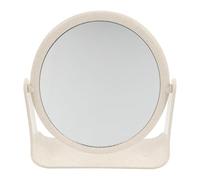 MAGICLULU Desktop Double-sided Oval Cosmetic Mirror with 360° Swivel Rotation, Makeup Vanity Mirror for Dressing Table, Beauty Tool for Personal Care and Travel Use