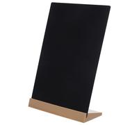 MAGICLULU Desktop Message Board Black Board for Writing Abs Material Easy to Use Multi-use Stylish Decorative Chalkboard Sign for Restaurant and Christmas Table