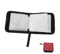 MAGICLULU Disc Storage Pouch Cd and DVD Organizer Oxford Cd Case Lightweight Break Resistant Travel-Friendly