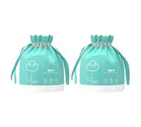 MAGICLULU Disposable Cotton Face Towels Facial Tissues for Women 2 Rolls Soft Viscose Acetal Fibre with Makeup Residue Removal and Foundation Wiping, Suitable for Dry and Wet Use