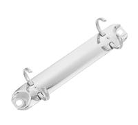 MAGICLULU DIY Binder Mechanism Loose Leaf Binder Lightweight Iron Metal Simple Elegant Design Resistance to Deformation for School On-the-go Use