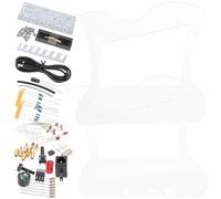 MAGICLULU DIY Soldering Kit Easy to Learn Project Electronic Harp with Copper Electronic Components Break Resistance Abs Material for Beginners and Professionals for Music Instrument DIY