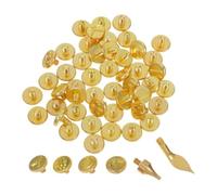 MAGICLULU DIY Wood Burning Tip with Brass Round Tip for Pyrography and Woodworking Crafts, High Temperature Resistant and Versatile Application Tool for Leather and Wood Lettering