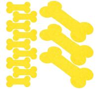 MAGICLULU Dog Memorial Paper Paper Material 4 Packs Yellow in Realistic Bone Shape Offering Adding Ritualistic Feel and Expressing Deep for Pet Funeral and Ancestral Tribute Ceremonies