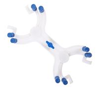 MAGICLULU Double Burette Clamp Secure Grip for Buret Tubes for Laboratory Titration and Side-by-Side Comparison Experiments Random Style