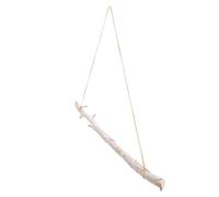MAGICLULU Driftwood Wall Hanging Decor: Rustic Wood Logs - Fake Tree Branch Hanger - White Birch Wall Art - Decorative Farmhouse Stick for Boho Macrame Supplies