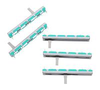 MAGICLULU Dual Channel Linear Sliding Potentiometer Module 5pcs 75mm with Dual Potentiometer Knobs for DIY Audio Electronics and Programming Projects