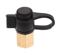 MAGICLULU Durable Brass Air Tank Valve Fuel Tank Vent Valve with Direct Rear Pump Connector for Semi Trailer Trucks Easy Installation Part for Logistics and Transportation