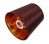 MAGICLULU E14 Cloth Lamp Shade in Platinum Colour for Table and Floor Lamps, Handmade Simple Style to Prevent Light Being Too Bright, for Living Room Decoration