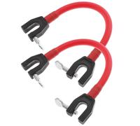 MAGICLULU Easy Ski Training Aid Helps Form a V-shape and Improves Control 2pcs for Beginners Ski Tip Connector with Red Latex Material Random Color for Beginners Learning Basic Turning