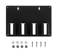 MAGICLULU Electric Hair Clipper Storage Rack Display Stand 6.5x3.5x2.8inch High Gloss Plastic Storage Organizer for Barber Tools Salon Use
