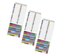 MAGICLULU Electrical Panel Circuit Breaker Labels 3 Sets Waterproof PVC - Self-Adhesive Load Center Stickers for Consumer Unit Identification - Multi-Colored Circuit Box Tags for