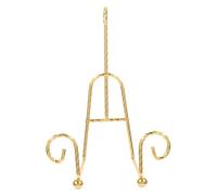 MAGICLULU Elegant Gold-Plated Metal Tea Cup Organizer with Stable Structure, Versatile Coffee Mug Rack and Wire Saucer Holder for Homes and Coffee Shops, European Style Design