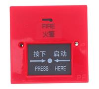 MAGICLULU Emergency Exit Release Button with Break Glass Design Fire Safety Alarm Switch for Business Simple Installation for Office Mall and School Environments