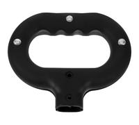 MAGICLULU Ergonomic Plastic Handle Replacement for Folding Wagon Cart, Small Push Handle Accessory for Camping and Outdoor Garden Carts, Oval Interface Without Screws