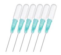 MAGICLULU Essential Oil Dropper Pipettes 6 Pack Disposable Plastic Transfer Straws for Precise Liquid Dispensing in Perfume Bottles and Craft Projects