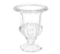 MAGICLULU European Style Crystal Glass Cake Stand Storage Plate with Unique High-end Design and Multi-Functional Use for Dining and Entertaining
