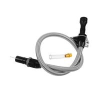 MAGICLULU Extended Transmission Oil Level Gauge for Accurate Black Auto Transmission Fluid Dipstick Easy Installation Reliable Measurement Tool for Deep Oil Pans