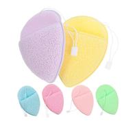 MAGICLULU Face Cleaning Sponge Set Soft and Effective Face Sponges 6 Pcs for Household Use and Convenient to Hold Water Drop Shape, Gentle on Skin Suitable for People of Ages