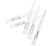 MAGICLULU Face Mask Brush Applicator Set 5pcs Soft Bristle Facial Mud Mask Brushes Handle DIY Skincare Beauty Tools for Teen and Adult Use