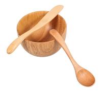 MAGICLULU Facial Mask Mixing Tool Mask Mixing Spatula Wood Material Drop Resistance Wear-resistant Beauty Salon Use Spoon
