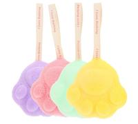 MAGICLULU Facial Sponges and Portable Lightweight 4pcs for Exfoliating and Cleansing Face, Soft Face Washing Tools Suitable for Outdoor and Home Use