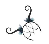 MAGICLULU Fairy Antenna Headband with Pendant Lightweight Cosplay Hair Accessory for Women and Elastic Comfortable Fit for Costume Parties Birthday Celebrations and Fancy Dress Events